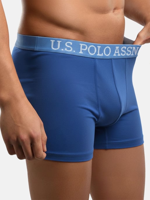U.S. POLO ASSN. Herren Boxershorts 5er Pack aus Baumwoll-Elasthan - Image 4