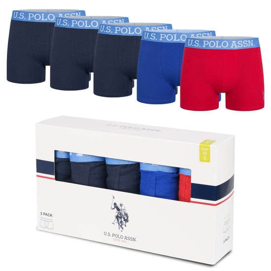 U.S. POLO ASSN. Herren Boxershorts 5er Pack aus Baumwoll-Elasthan - Image 5