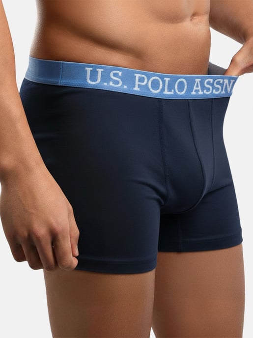 U.S. POLO ASSN. Herren Boxershorts 5er Pack aus Baumwoll-Elasthan - Image 4