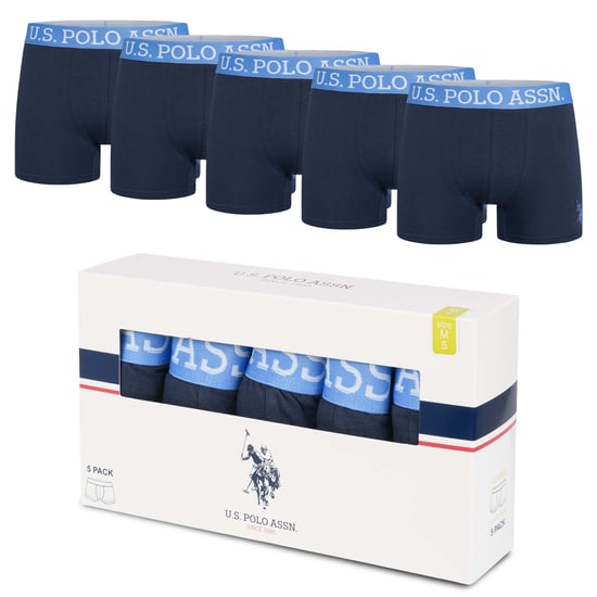 U.S. POLO ASSN. Herren Boxershorts 5er Pack aus Baumwoll-Elasthan - Image 5
