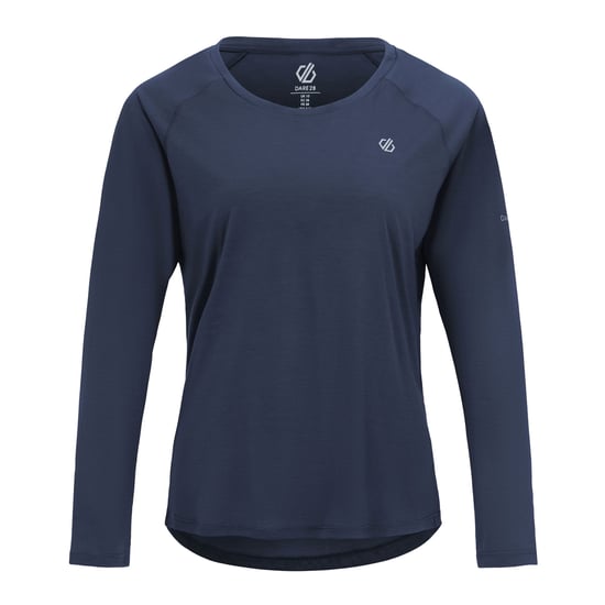 Dare 2B - "Serenity" T-Shirt für Damen, Langärmlig (Marine) - Image 1