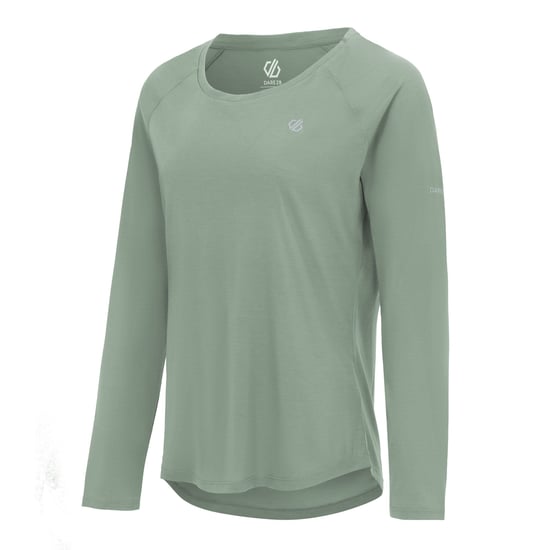 Dare 2B - "Serenity" T-Shirt für Damen, Langärmlig (Gletschergrün) - Image 3
