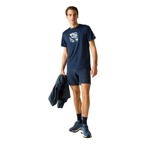 Regatta - "Fingal" T-Shirt für Herren (Marine) - Image 4