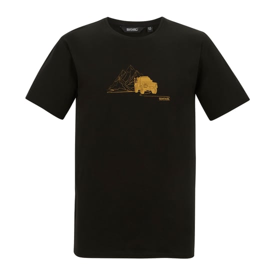 Regatta - "Cline IX" T-Shirt für Herren (Schwarz) - Image 1