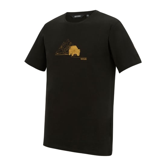 Regatta - "Cline IX" T-Shirt für Herren (Schwarz) - Image 3