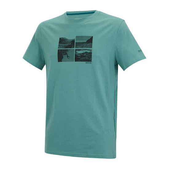Regatta - "Breezed" T-Shirt für Herren (Arktis) - Image 3