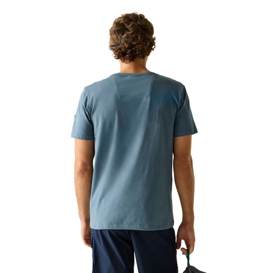 Regatta - "Finlo" T-Shirt für Herren (Blassblau) - Image 5