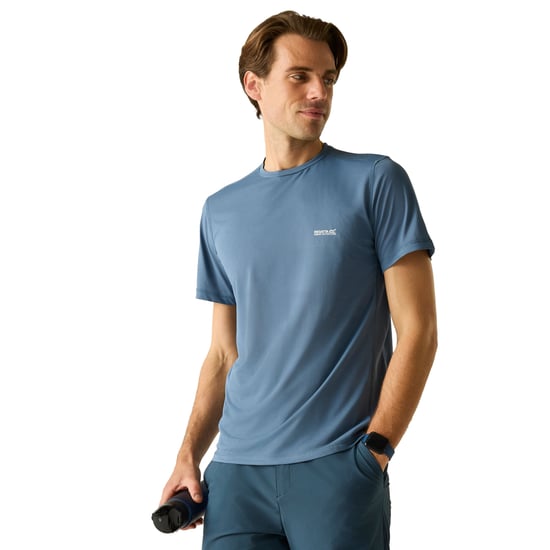 Regatta - "Fingal" T-Shirt für Herren, Stretch (Blassblau) - Image 5