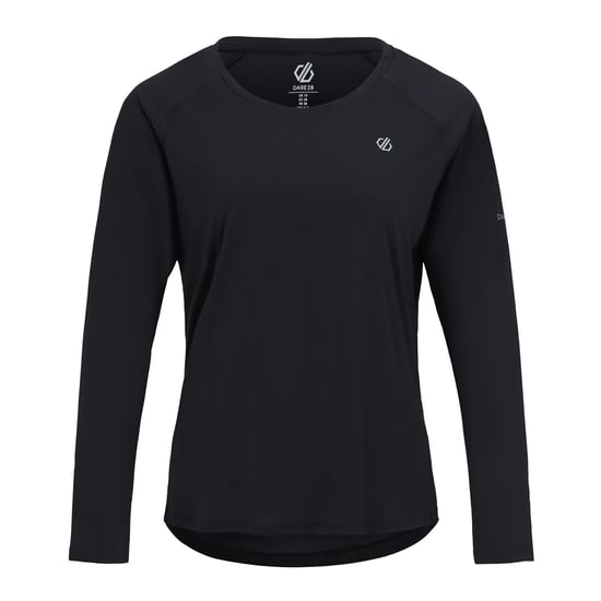 Dare 2B - "Serenity" T-Shirt für Damen, Langärmlig (Schwarz) - Image 1