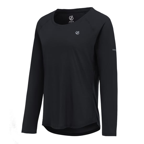 Dare 2B - "Serenity" T-Shirt für Damen, Langärmlig (Schwarz) - Image 3