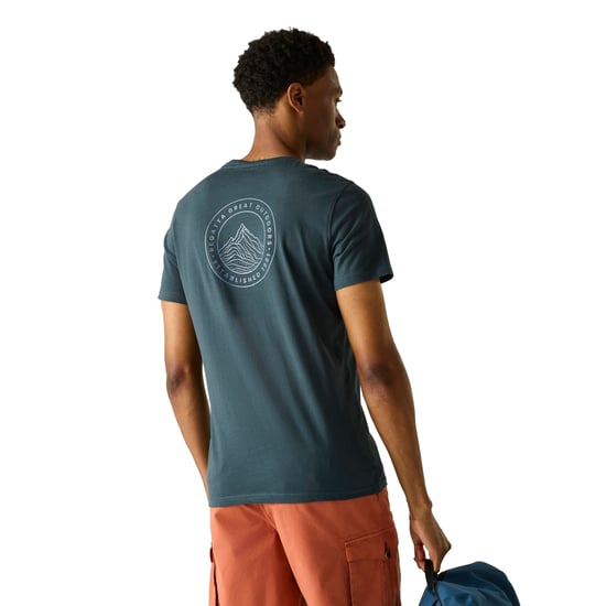 Regatta - "Breezed" T-Shirt für Herren (Nachthimmel) - Image 5