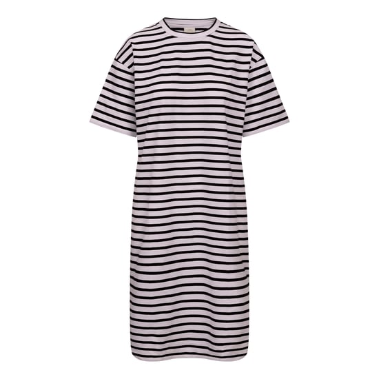 Trespass - "Elayna" T-Shirt-Kleid für Damen (Schwarz/Weiß) - Image 1