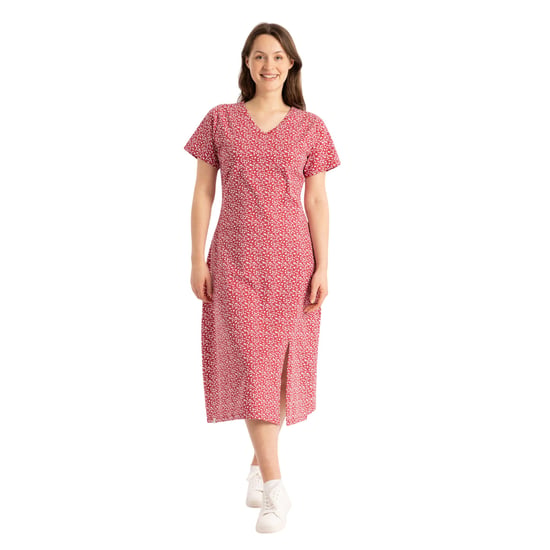 Trespass - "Lula" Midikleid für Damen (Rotwein) - Image 3