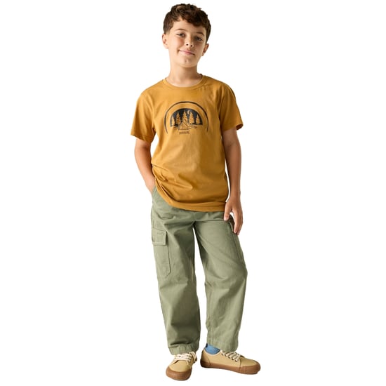 Regatta - "Bosley" T-Shirt für Kinder (Holzbraun) - Image 4