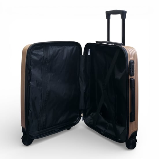 Goldener Hardshell-Koffer Robuster 8-Rad-Innenraumkoffer - Image 6