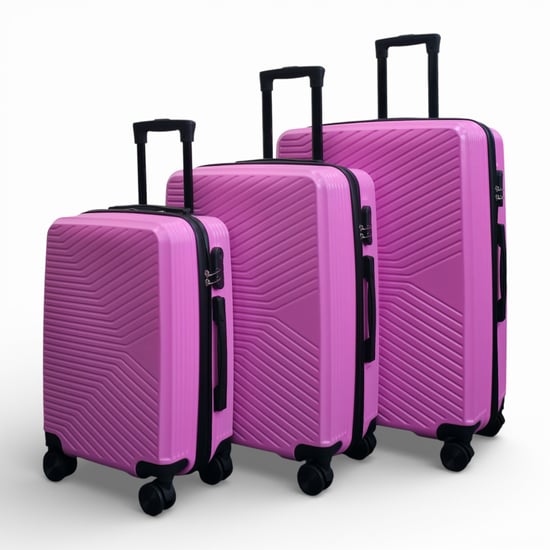 Pinker Hardshell-Koffer Robuster 8-Rad-Kabinenkoffer - Image 5