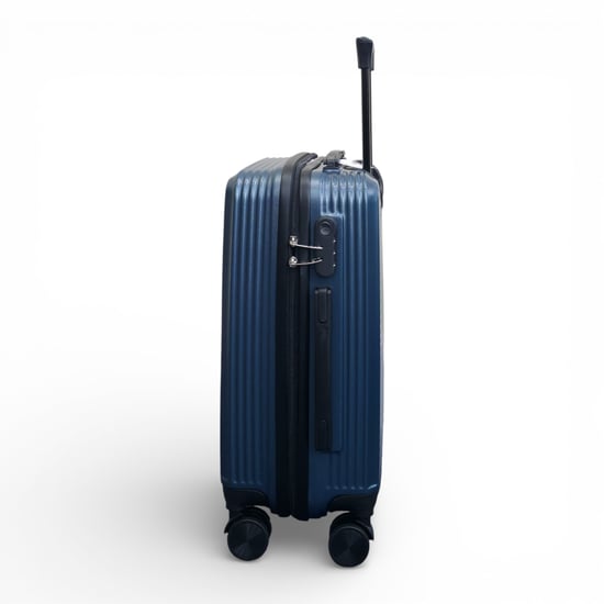 Blauer Hardshell-Koffer Robuster 8-Rad-Kabinenkoffer - Image 6