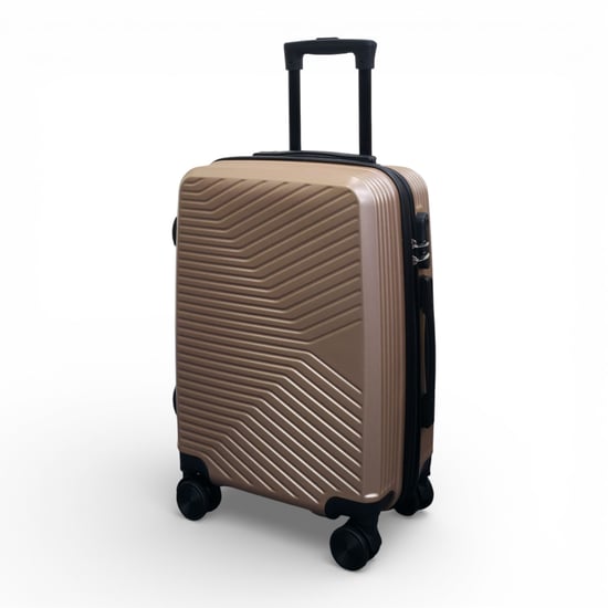Goldene Hartschalenkabine 48 x 37 x 20 cm Sicherer Gepäckkoffer - Image 4