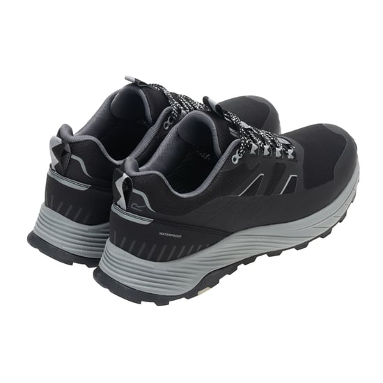 Regatta - "Ravika" Sneaker für Herren (Schwarz/Stahlfarben) - Image 2