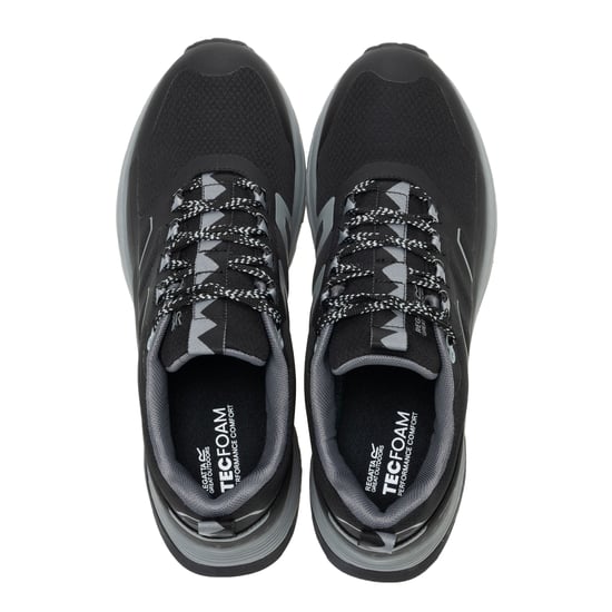 Regatta - "Ravika" Sneaker für Herren (Schwarz/Stahlfarben) - Image 5