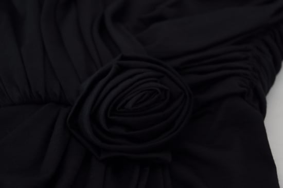 Einärmliges Jersey-Kleid mit Rosen-Detail - Image 6