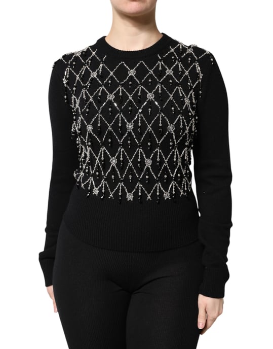 Verzierter Perlen-Pullover - Image 2