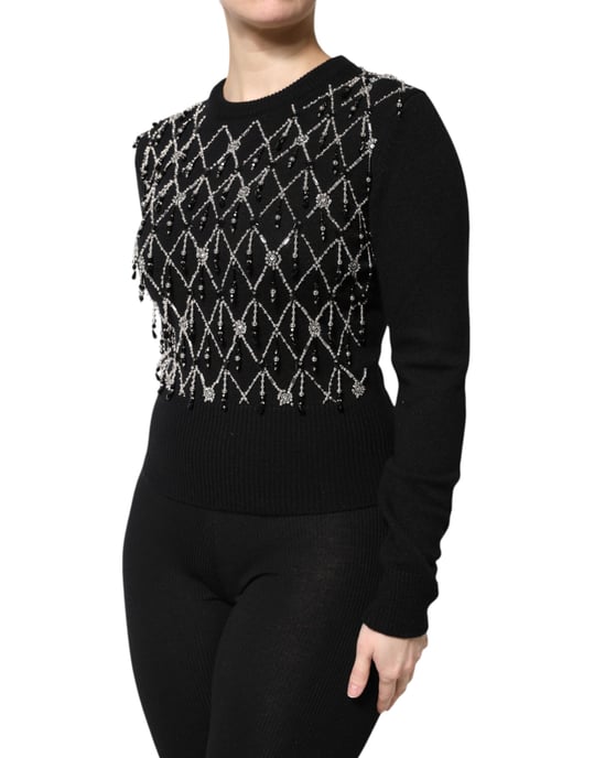 Verzierter Perlen-Pullover - Image 3
