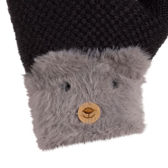 Trespass - Kinder Handschuhe "Lunark", Jerseyware (Dunkelgrau) - Image 3