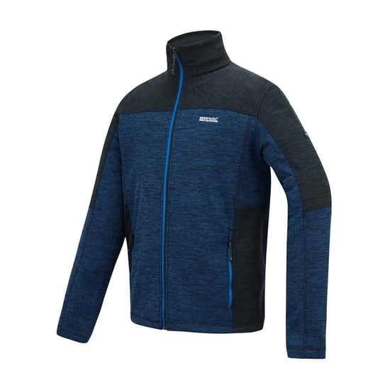 Regatta - "Highton" Midlayer für Herren, Durchgehender Reißverschluss, Fleece (Dunkles Marineblau) - Image 3