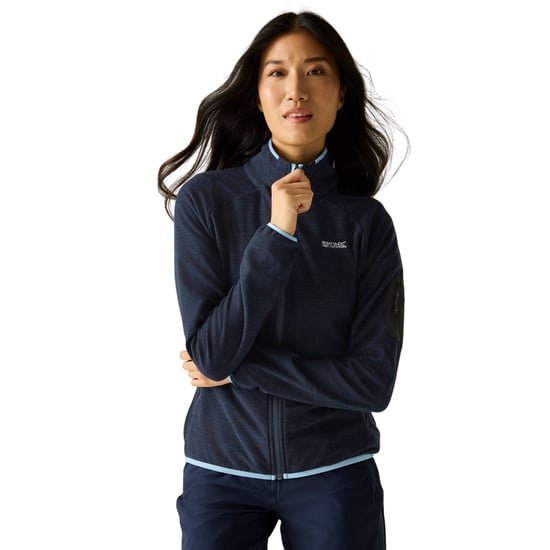 Regatta - "Rivendell" Fleecejacke für Damen, Durchgehender Reißverschluss (Dunkles Marineblau) - Image 4