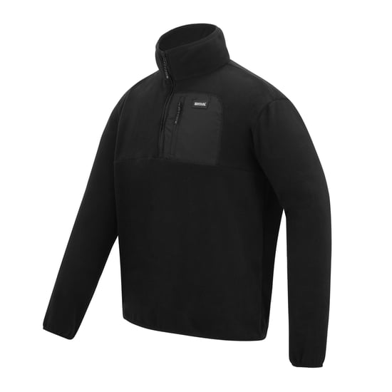Regatta - "Frankie" Fleece für Herren, mit kurzem Reißverschluss (Schwarz) - Image 3