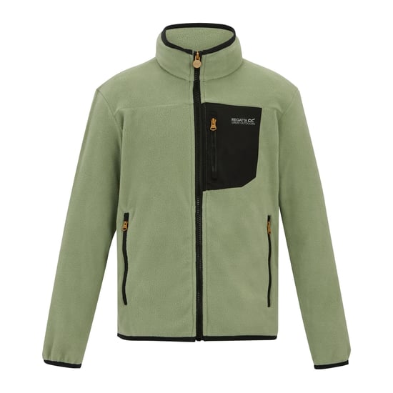 Regatta - "Frankie" Fleecejacke für Kinder, Durchgehender Reißverschluss (Salbeigrün) - Image 1