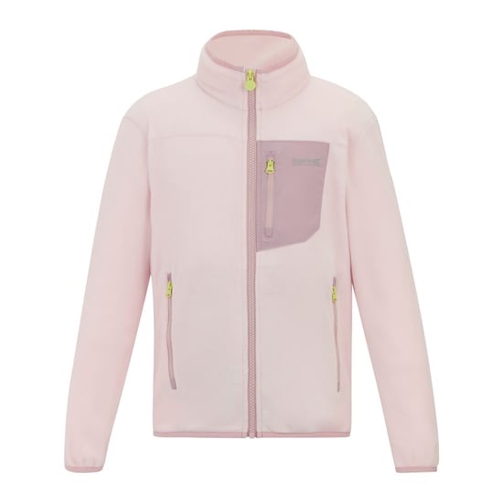 Regatta - "Frankie" Fleecejacke für Kinder, Durchgehender Reißverschluss (Rosa Nebel) - Image 1