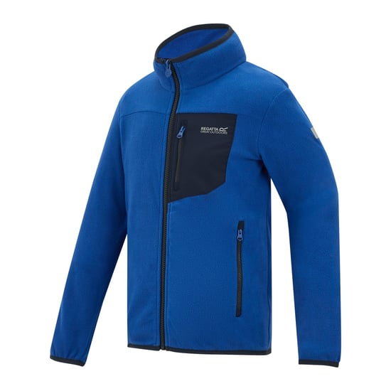 Regatta - "Frankie" Fleecejacke für Kinder, Durchgehender Reißverschluss (Königsblau) - Image 3