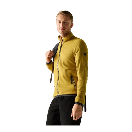 Regatta - "Malton" Fleecejacke für Herren, Durchgehender Reißverschluss (Holzbraun) - Image 4