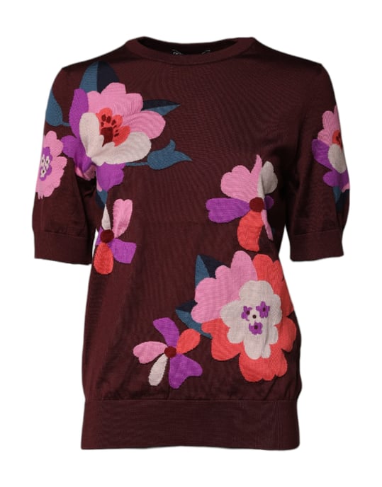Blumengestickter Pullover - Image 1
