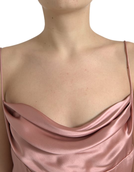 Kleid mit Cowl-Neck im Maxiformat - Image 4