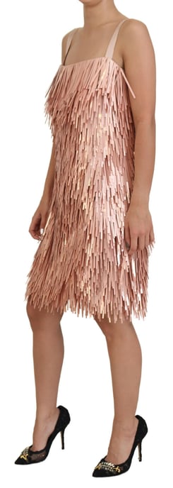 Pailletten-Fransen-Minikleid - Image 2