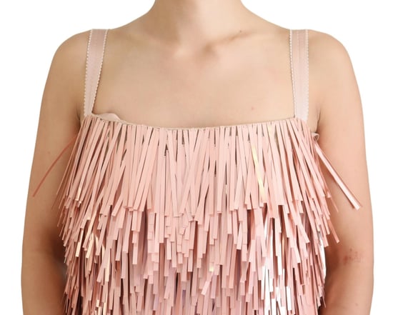 Pailletten-Fransen-Minikleid - Image 4
