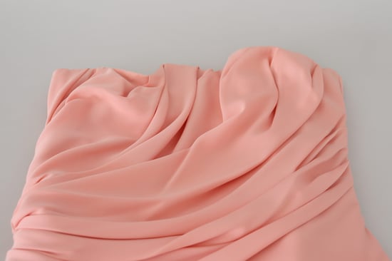 Strapless Drapiertes Cocktailkleid - Image 5