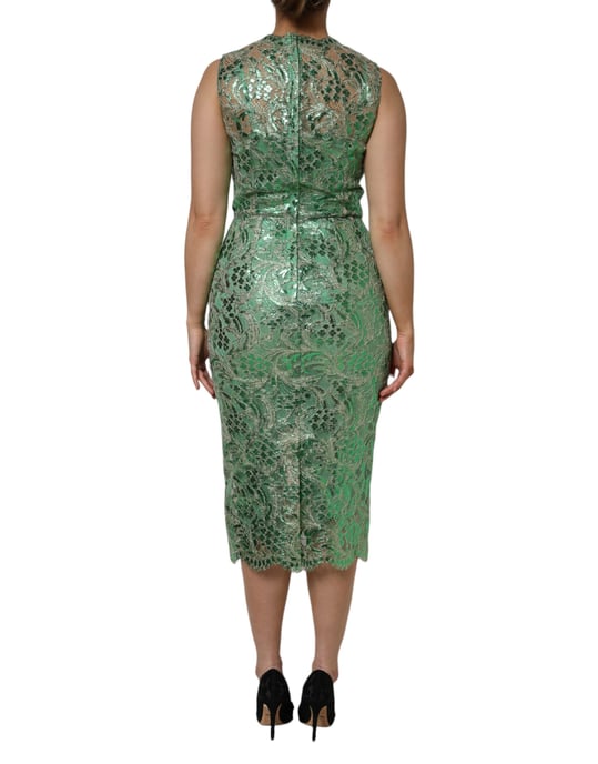 Spitzen-Midi-Kleid - Image 4