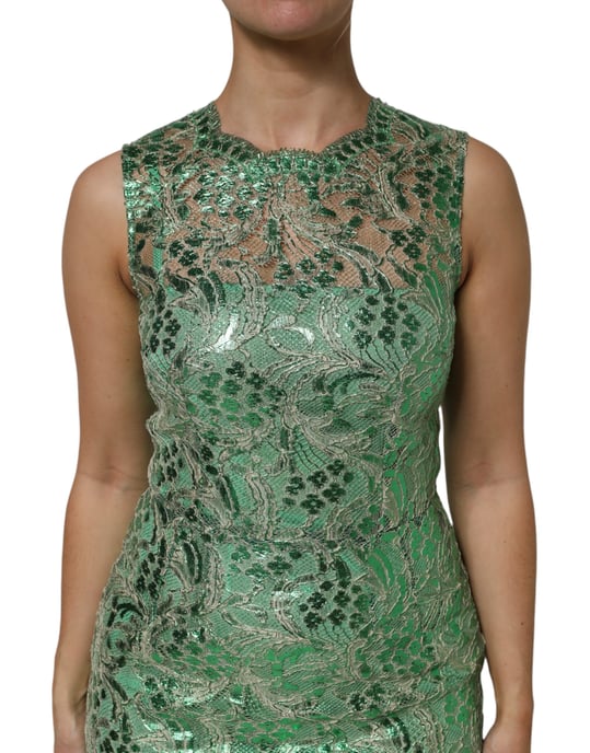 Spitzen-Midi-Kleid - Image 5