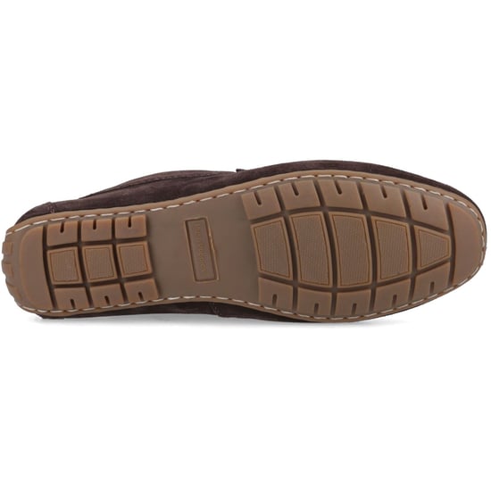 Hush Puppies Ralph Wildleder Leder Herren Braune Slipper - Image 3