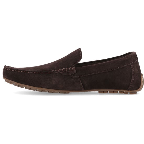 Hush Puppies Ralph Wildleder Leder Herren Braune Slipper - Image 4