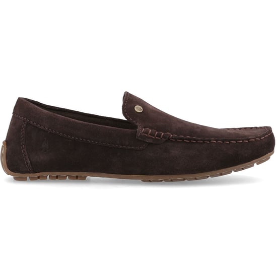Hush Puppies Ralph Wildleder Leder Herren Braune Slipper - Image 5
