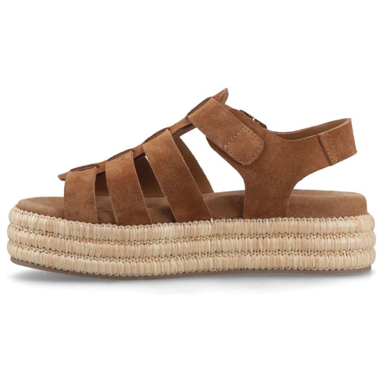 Hush Puppies Rosetta Gladiatoren Leder Damen Sandalen in Braun - Image 4