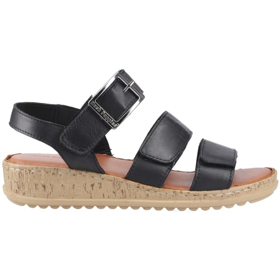 Hush Puppies Eliana Leder-Sandalen für Damen - Schwarz - Image 5