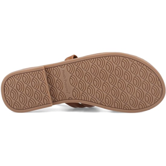 Hush Puppies Hope Leder Damen Sandalen in Tan - Image 3