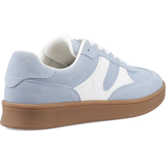 Hush Puppies Maura Wildleder Damen Sneakers Blau - Image 2