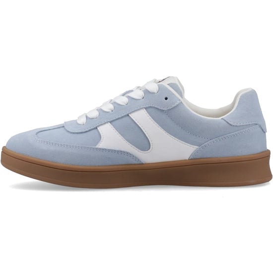 Hush Puppies Maura Wildleder Damen Sneakers Blau - Image 4